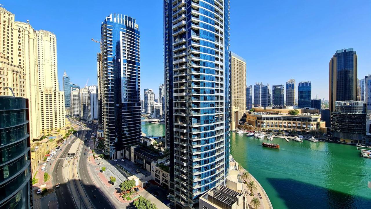 Marco Polo - Stunning Marina Views , High Floor, Close To Tram Dubai Esterno foto